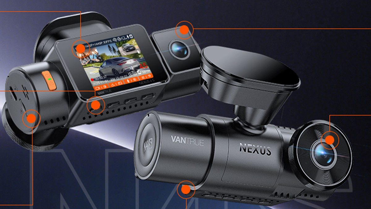 Vantrue Nexus 4S 3-Channel Dash Cam Review - GameRevolution
