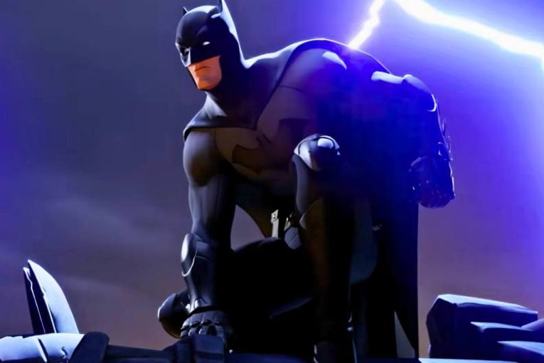 Fortnite Batman pen and ink skin
