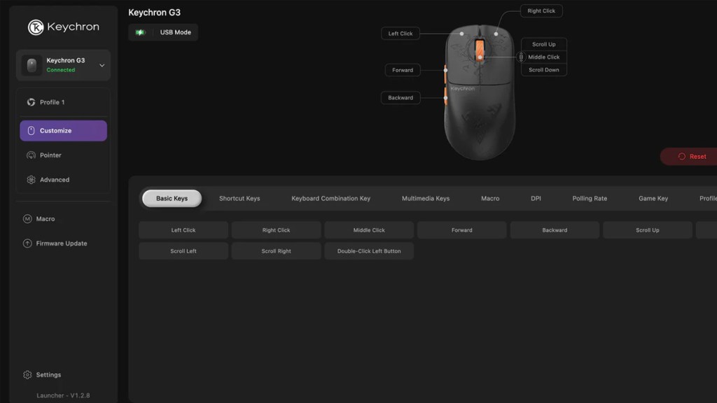 Test du Keychron G3