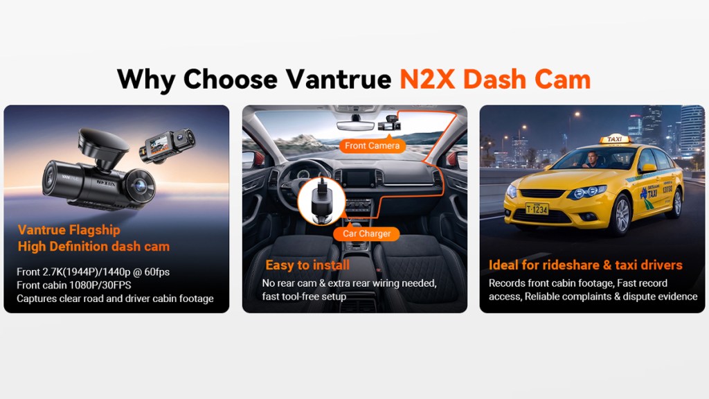 Vantrue N2X Dash Cam Review