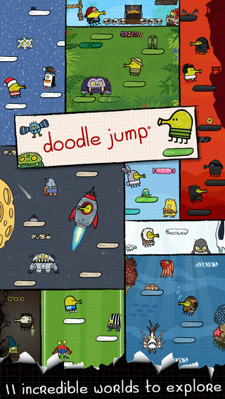 Doodle Jump (Original Theme) High Score 329,783 points NO CHEATS