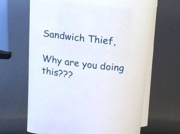 Where in the World is My Goddamn Sandwich?