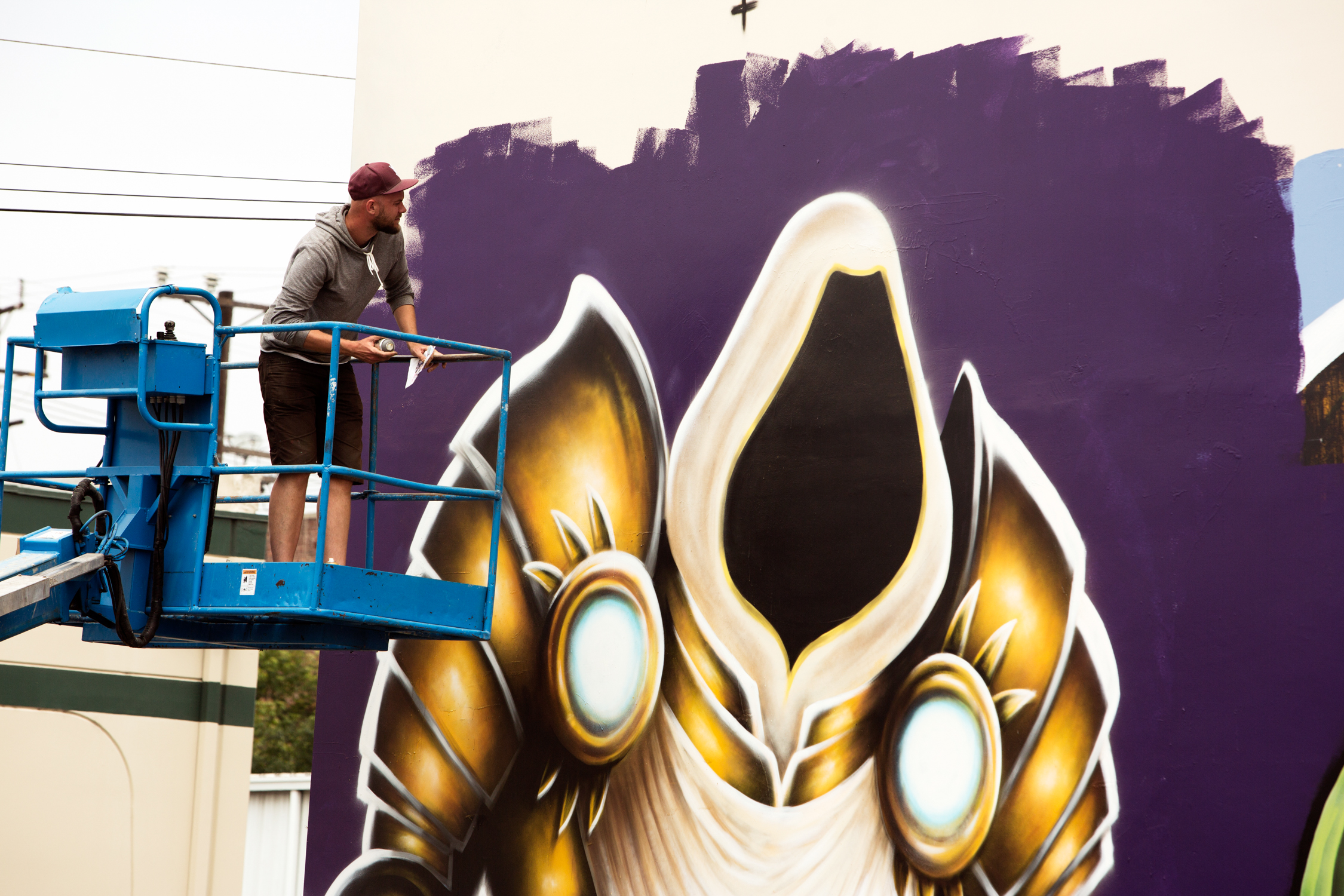 Heroes of the Storm Mural #1
