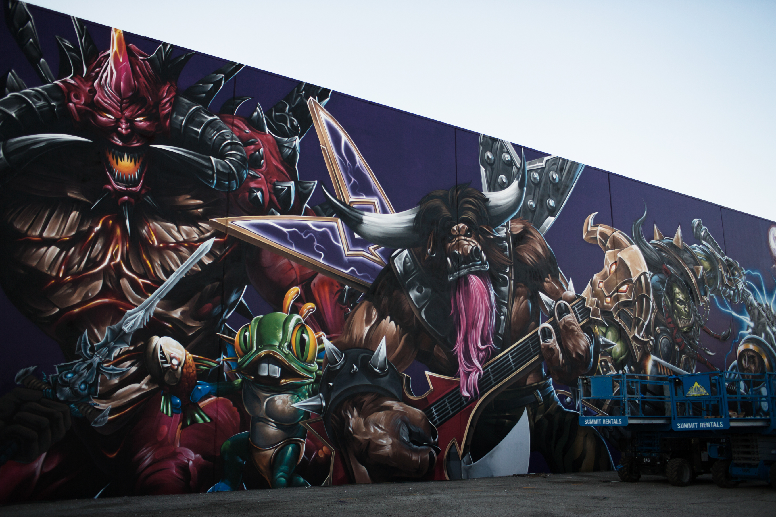 Heroes of the Storm Mural #8