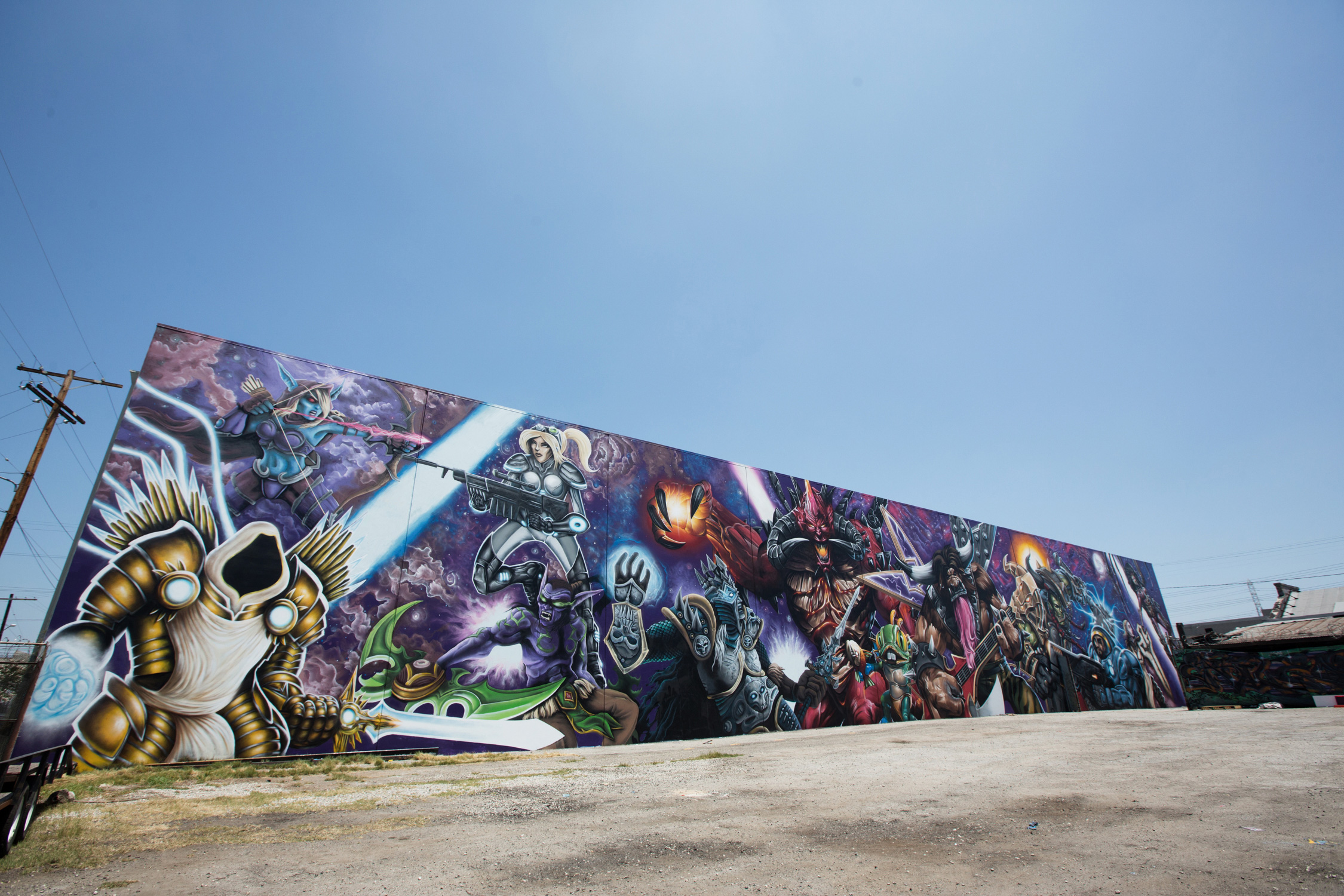 Heroes of the Storm Mural #13
