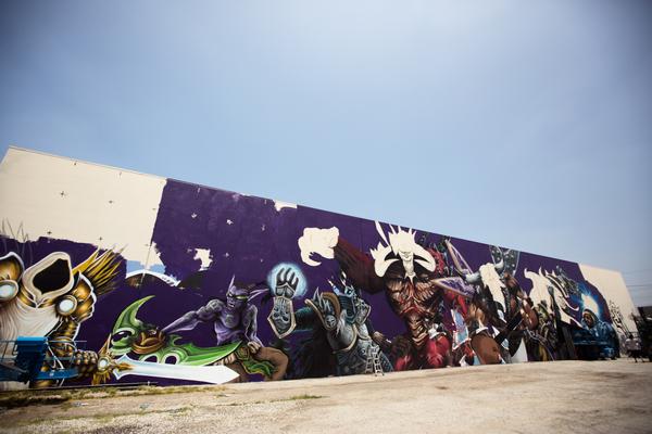 Heroes of the Storm Mural #14