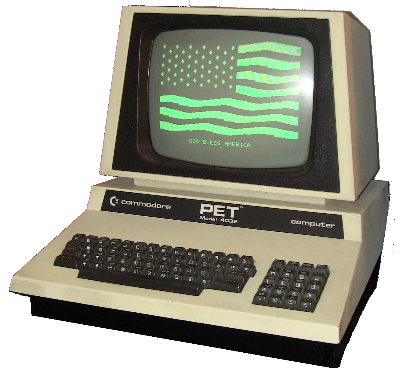 His first PC was a Commodore PET