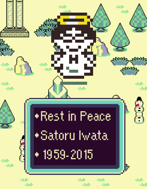 Satoru Iwata Fan Art #7