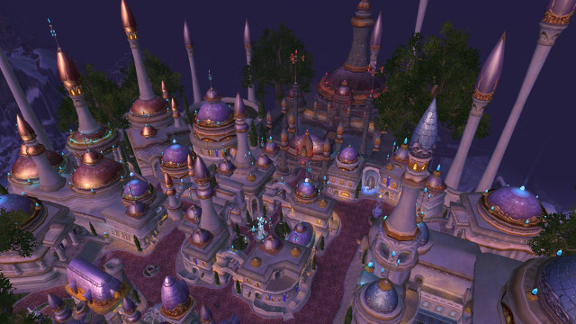 Dalaran has been relocated to become the main hub
