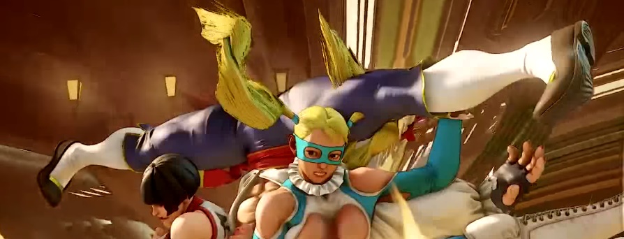 Street Fighter 5 censored move R, Mika #5