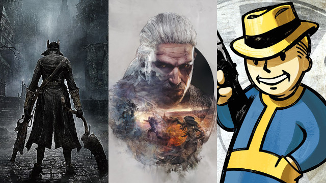 Bloodborne vs The Witcher 3 vs Fallout 4