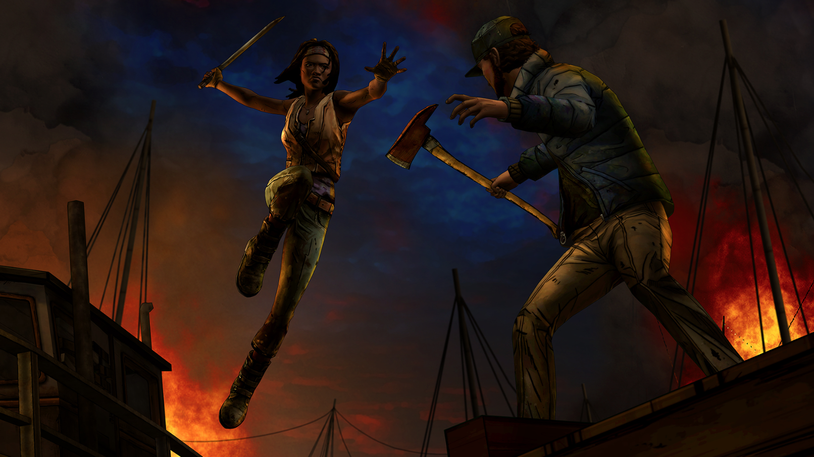 TWD Michonne ep2 Give No Shelter #1