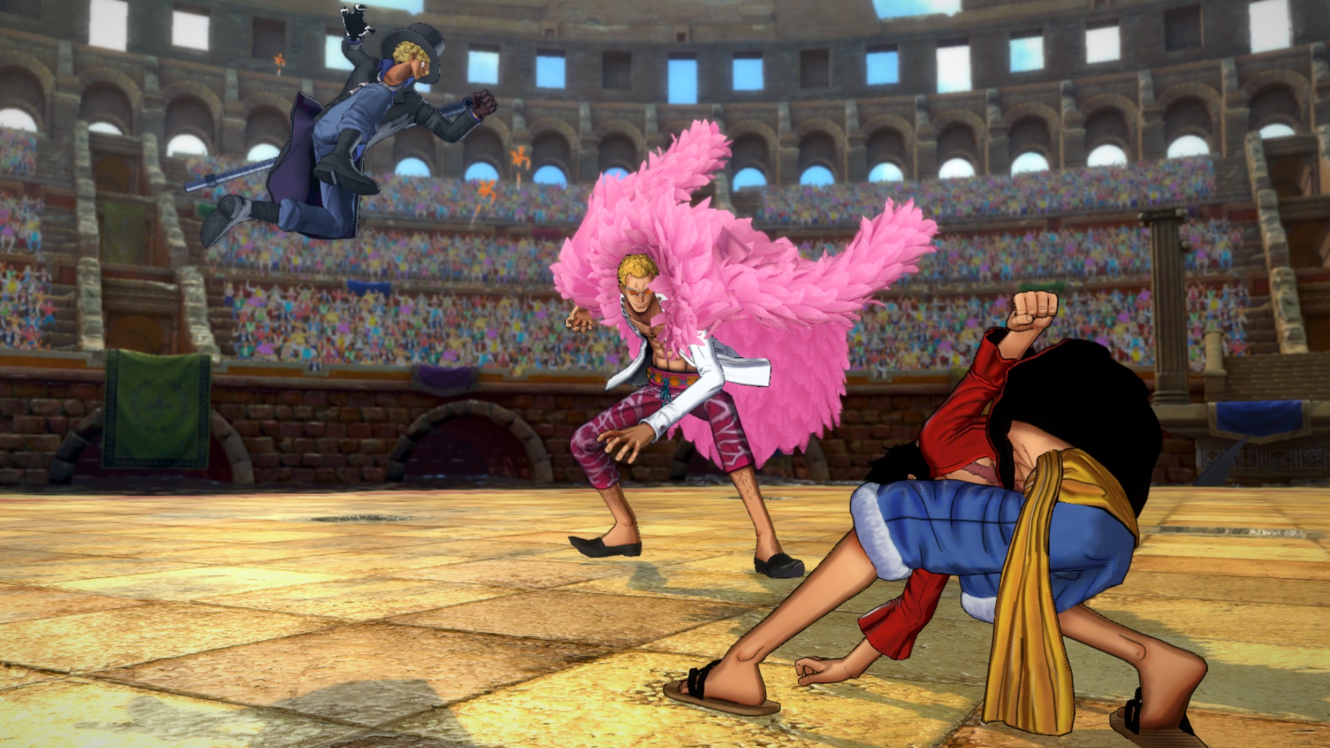 One Piece Burning Blood screens #1