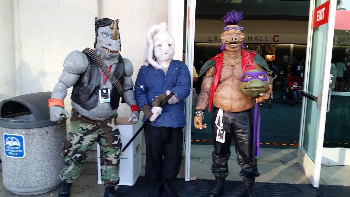 Rocksteady, Miyamoto Usagi, and Bebop