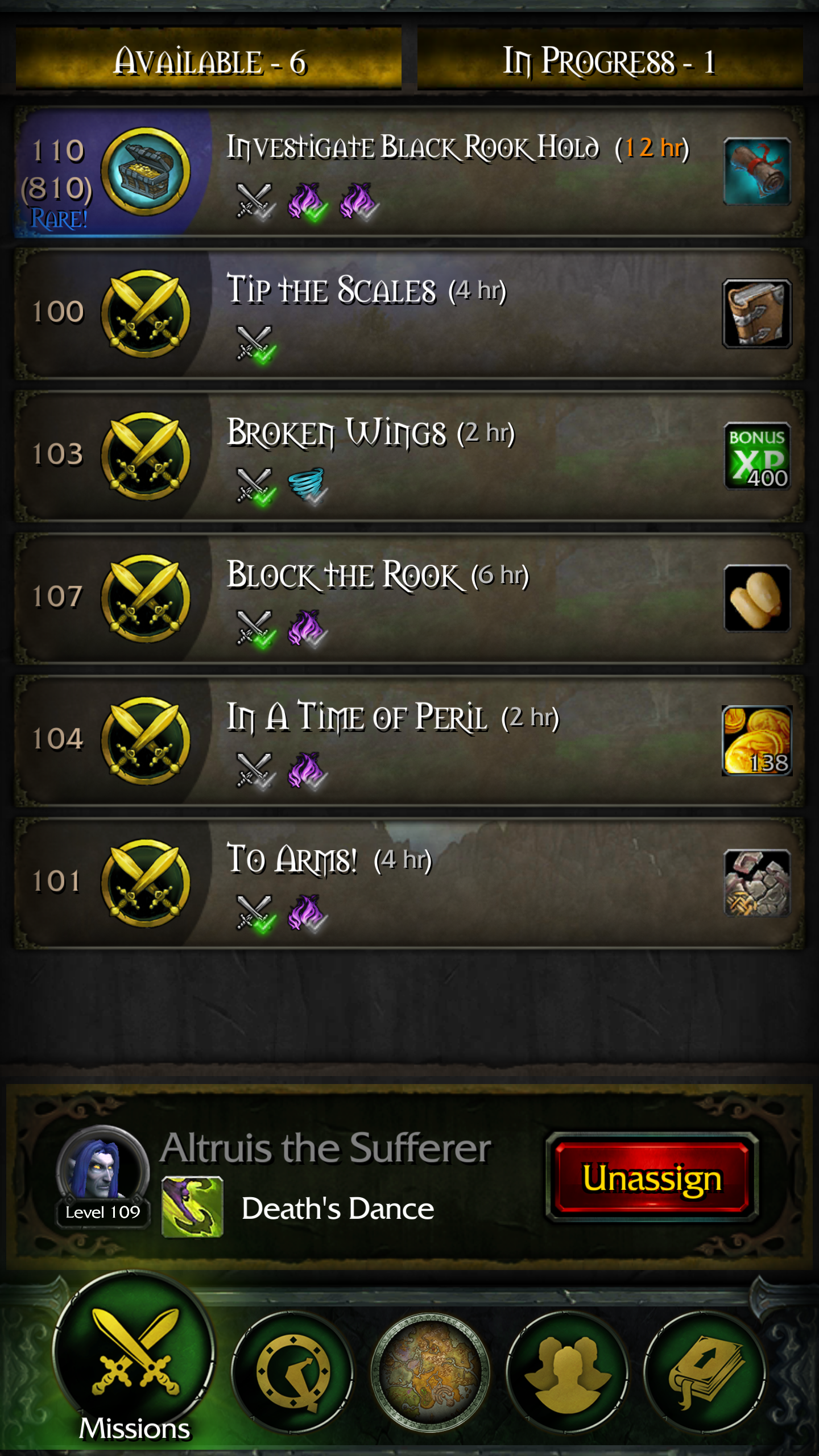 WoW Legion Companion App #1