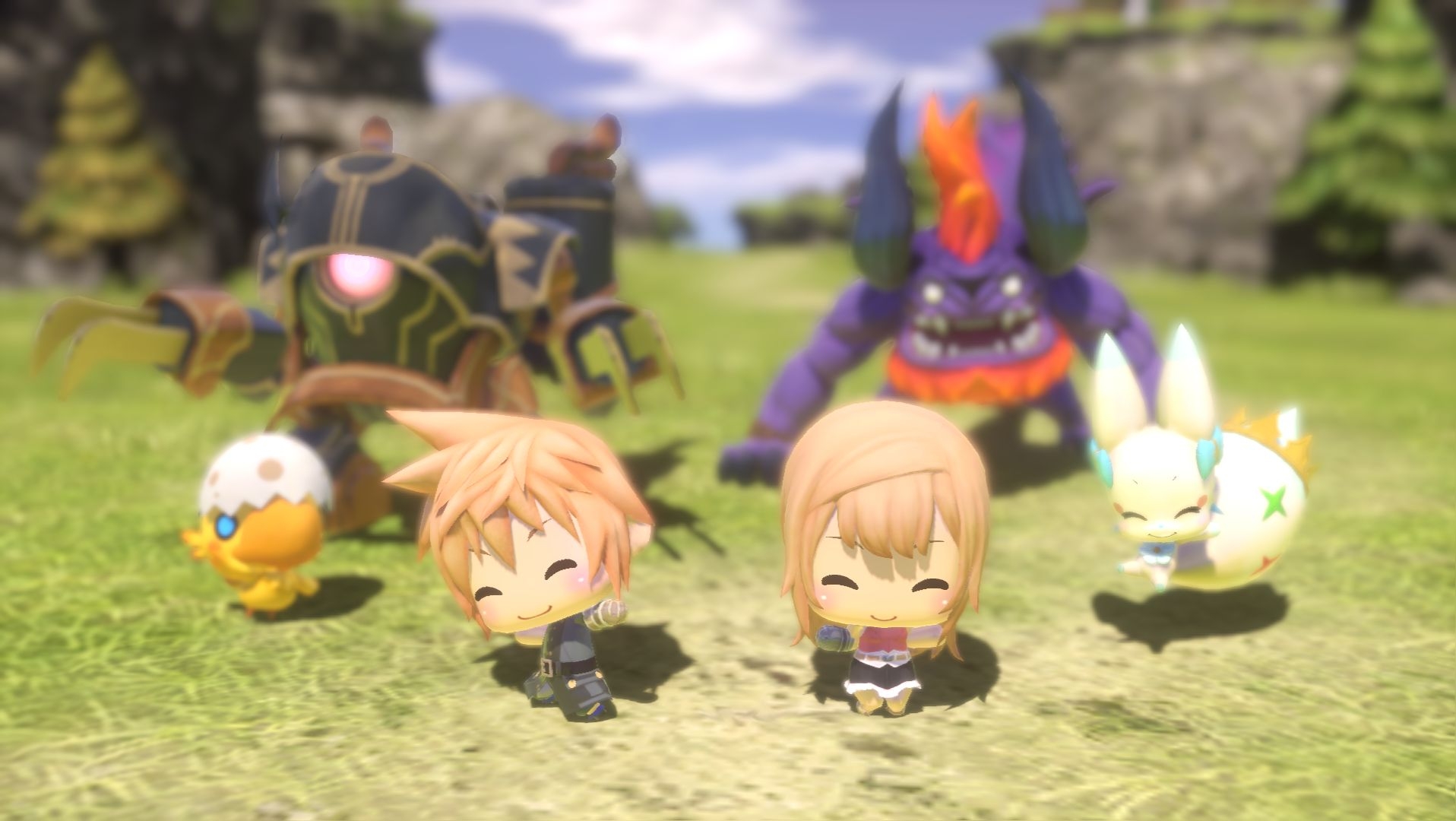 You don\'t have to play in Chibi form