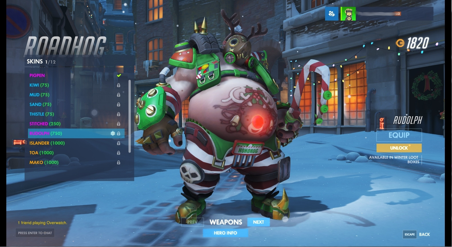 Roadhog (Rudolph)