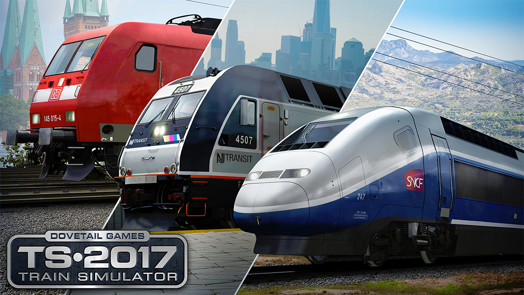 1. Train Simulator 2017 + DLC
