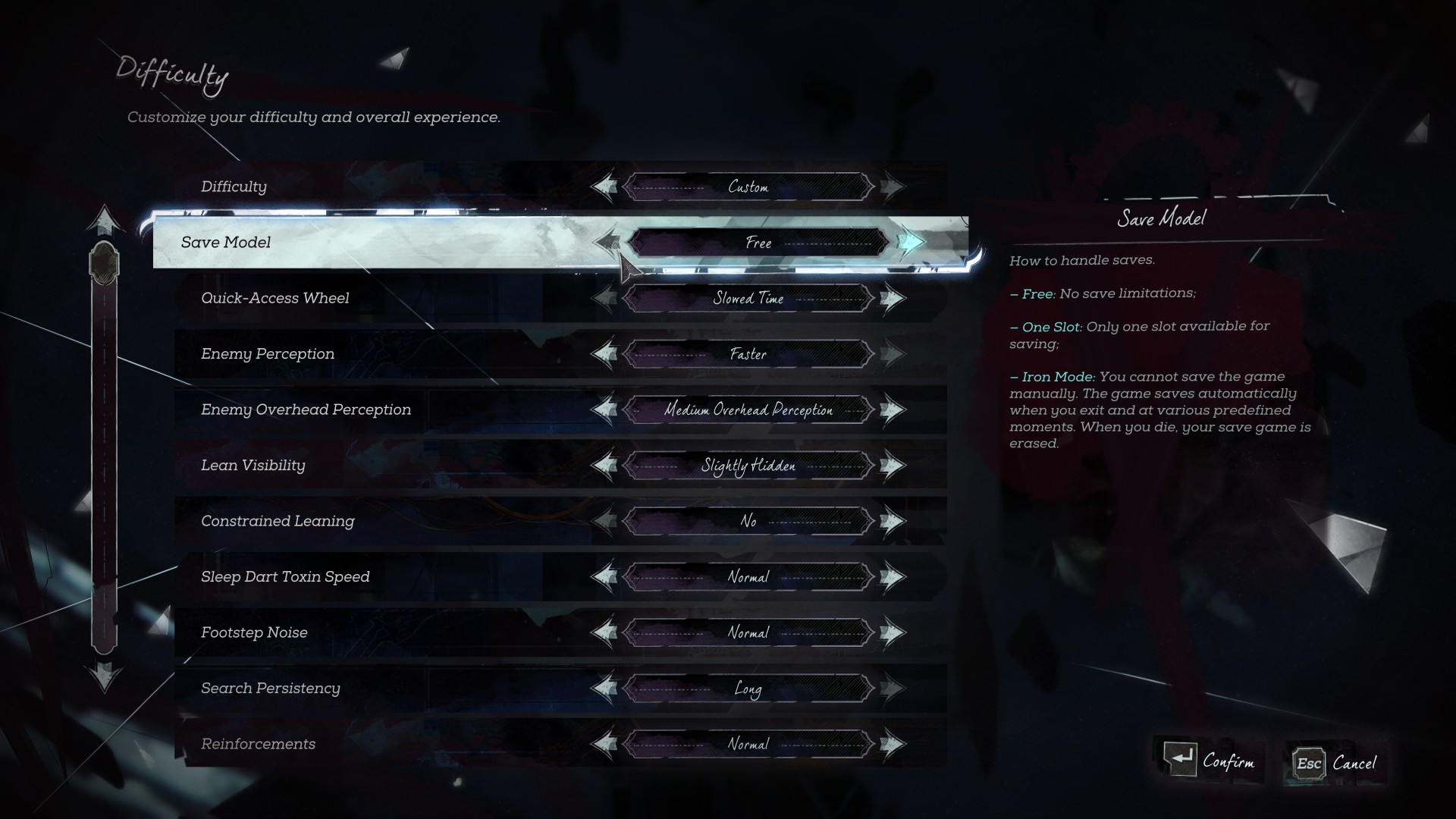 Here Are All Of Dishonored 2's Custom Difficulty Settings #21