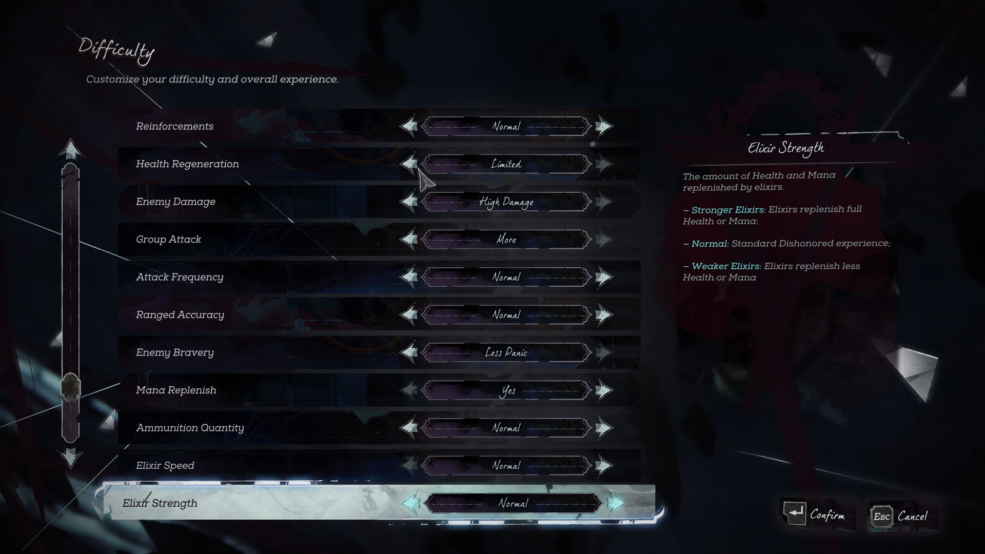 Here Are All Of Dishonored 2's Custom Difficulty Settings #18