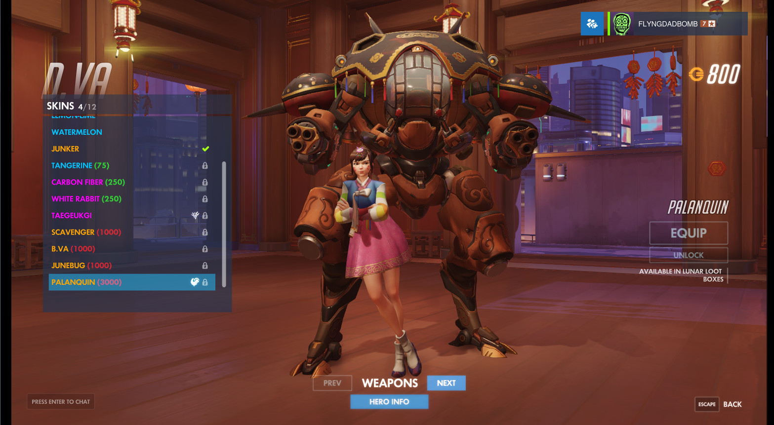 Palanquin (D.Va)