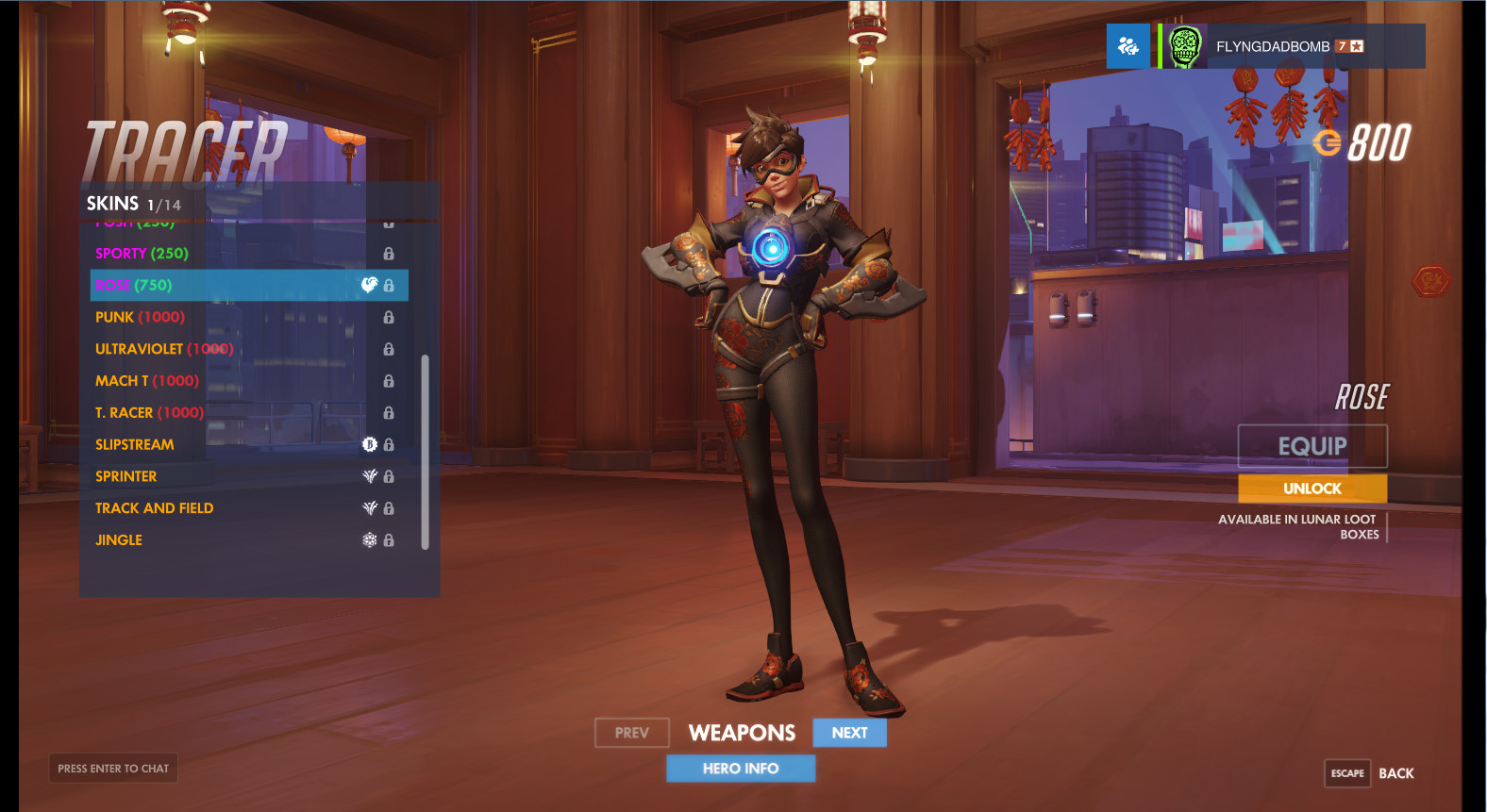 How to unlock the legendary Sprinter Tracer skin in Overwatch 2