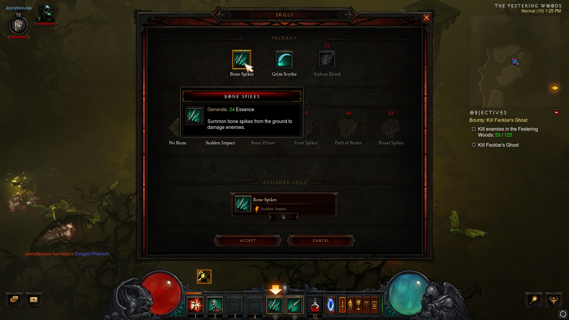 Diablo 3: Necromancer Abilities #1