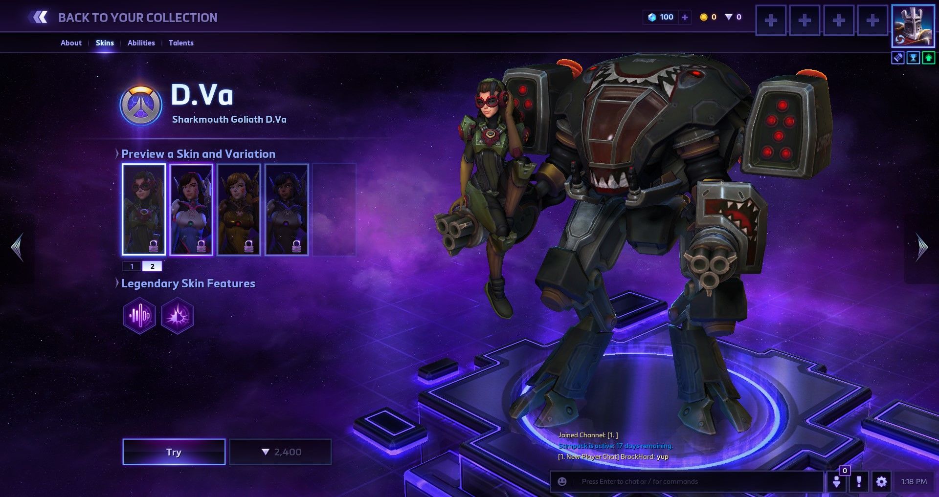 D.Va's Heroes of the Storm Skins #7