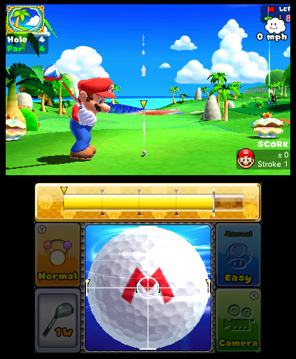 Mario Golf World Tour Screens #1