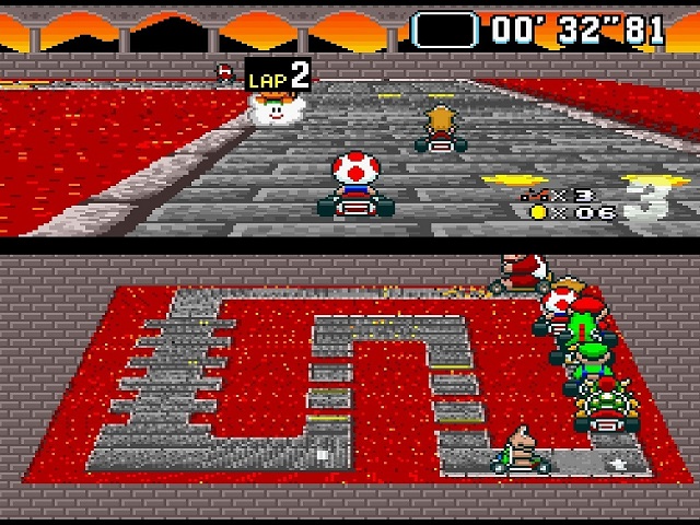 2. Super Mario Kart (SNES)