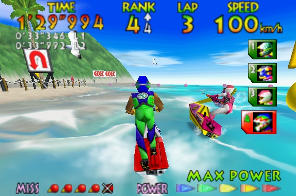 Honorable Mention: Wave Race 64 (N64)