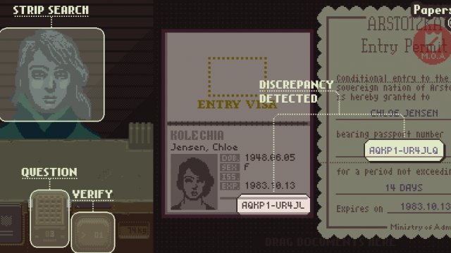 Papers, Please