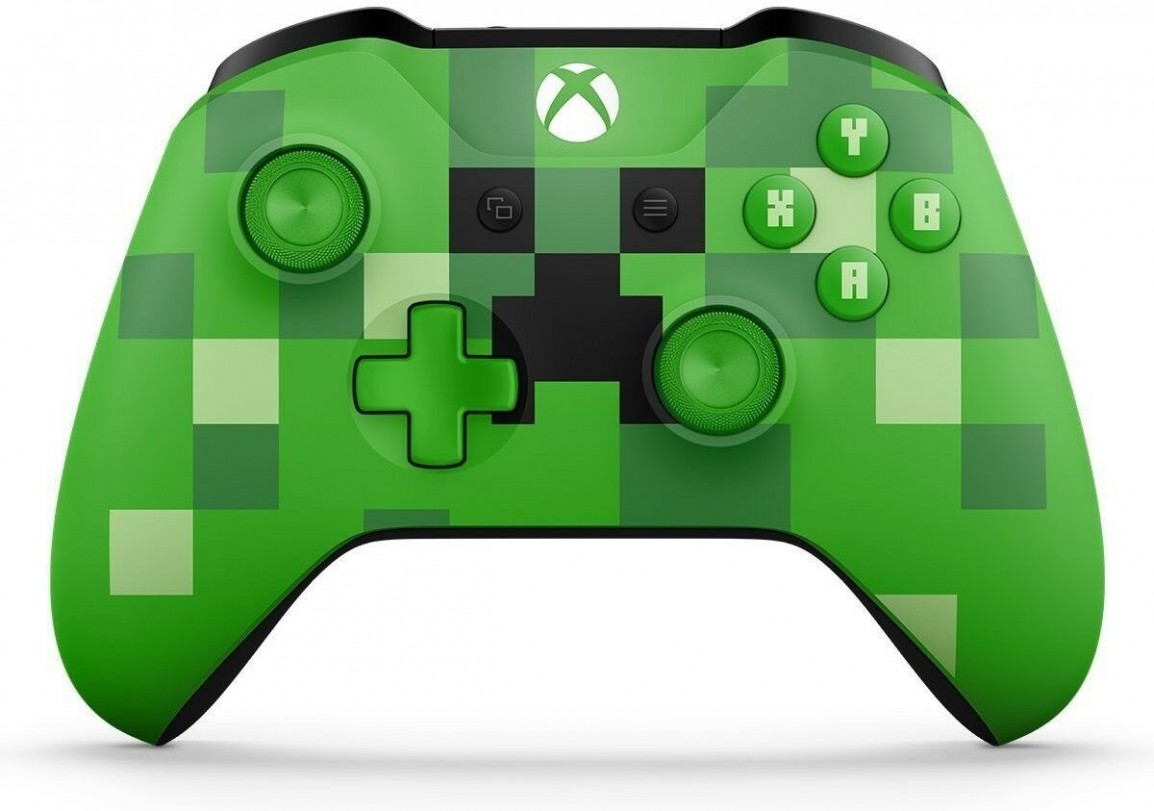 Xbox One Wireless Controller – Minecraft Creeper Edition – $43.99 (32% off)