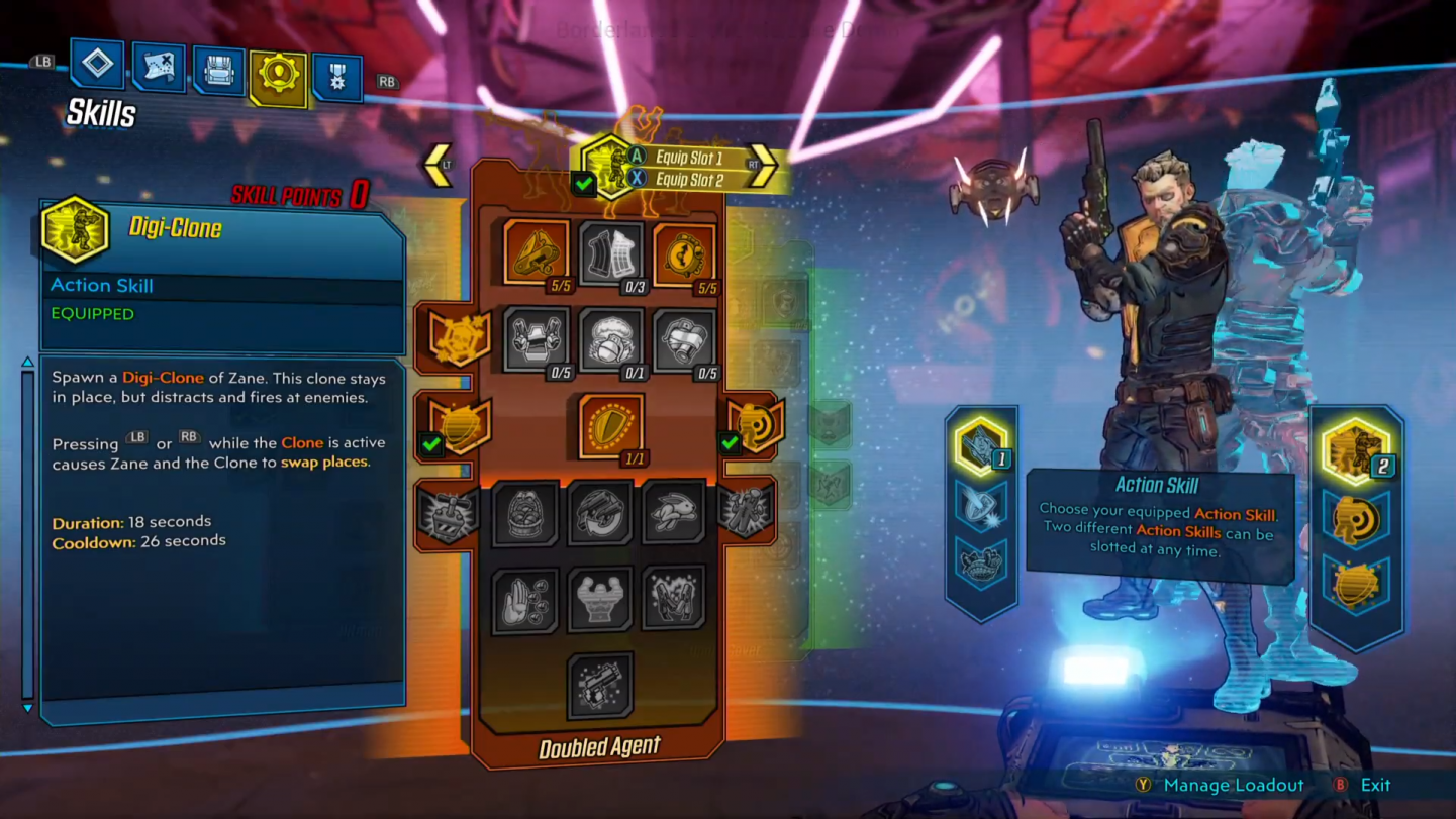 Borderlands 3 Skill Digi Clone