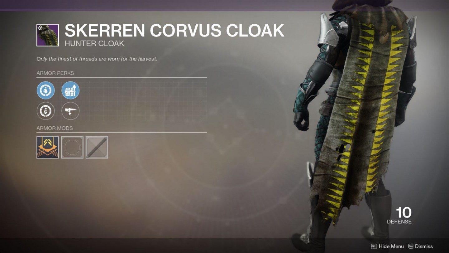 Skerren Corvus Cloak