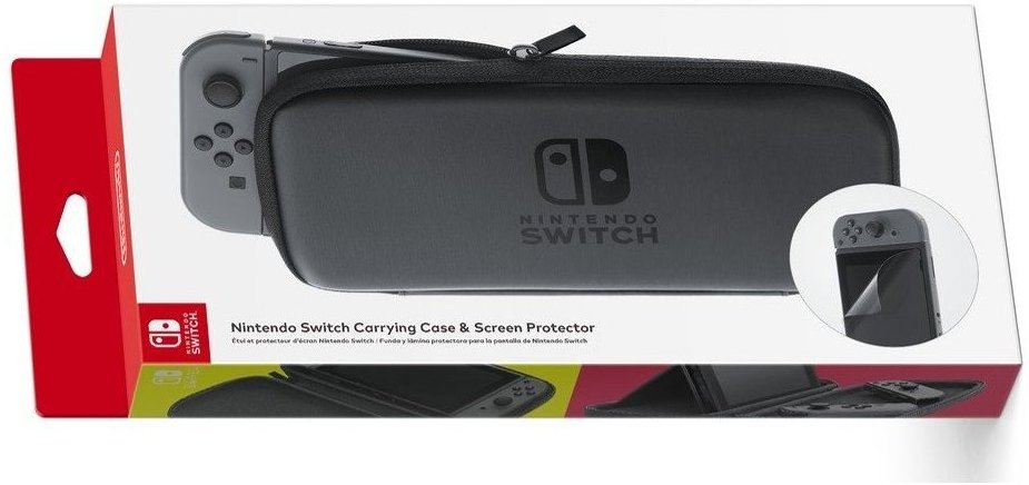 Nintendo Switch Carrying Case + Screen Protector