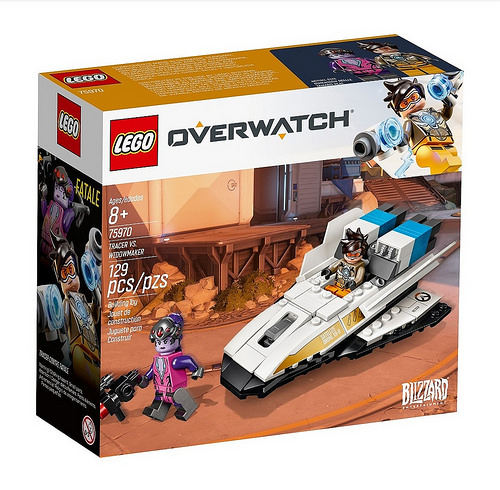 Tracer and Widowmaker Overwatch Lego Sets