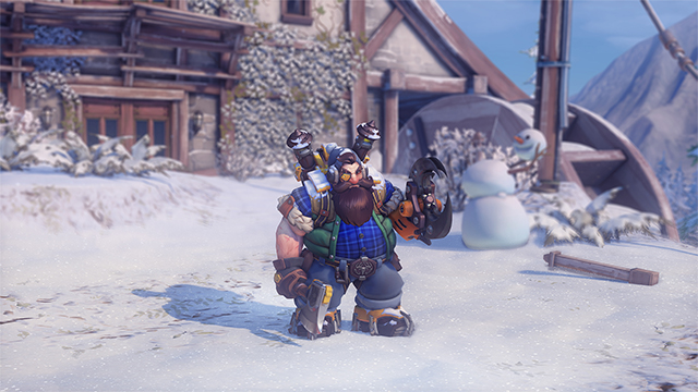 Torbjorn Overwatch Winter Wonderland 2020