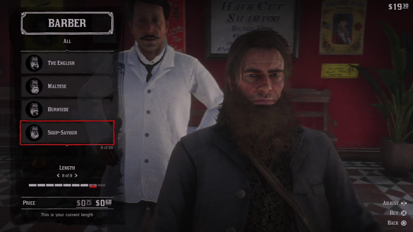 Red Dead Redemption 2 Grow Hair Faster, Visit a Barber, and Hairstyle List  - GameRevolution
