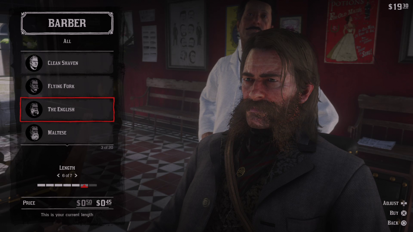 Red Dead Redemption 2 Facial Hair The English