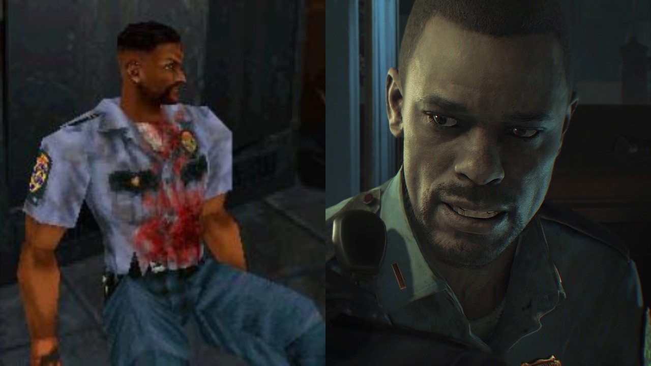 Re2 Marvin Original Vs Remake