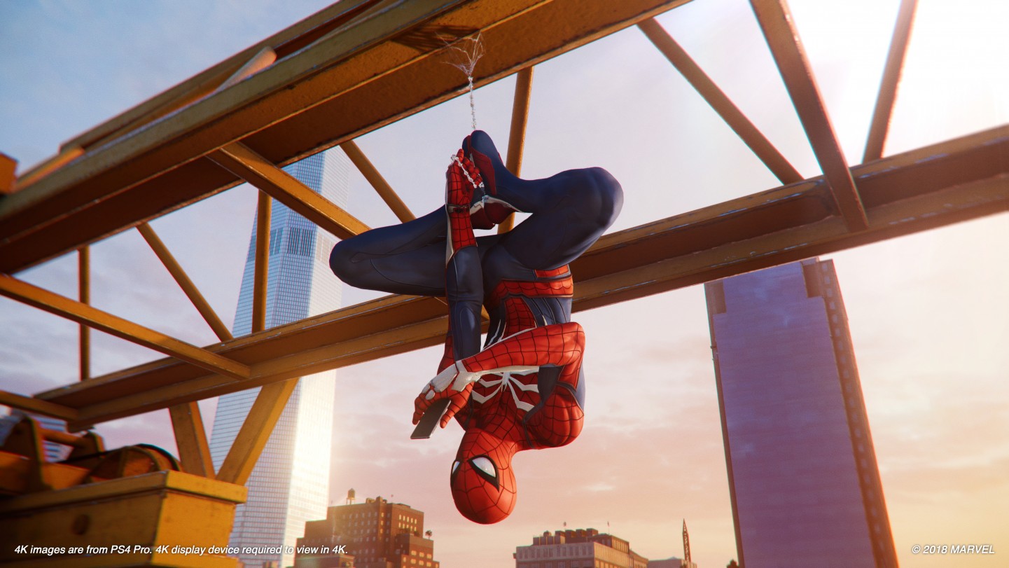 Spider Man_ps4_hanging