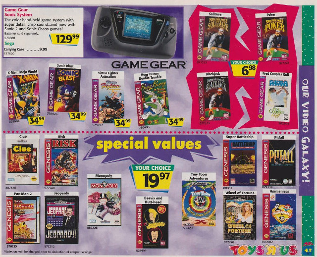 Toys R Us Catalog #8